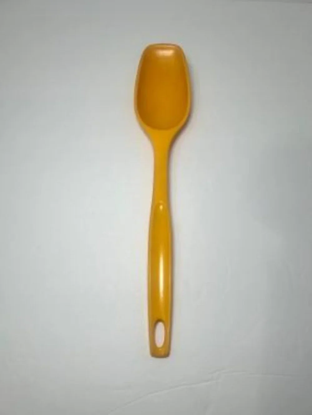 FOLEY Nylon Serving Spoon Yellow Orange Retro Kitchen Utensil 70s MCM Vintage